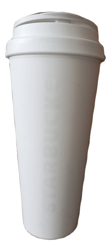 Vaso Tumbler White Wordmark 16 Oz Starbucks Original