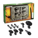 Shure Pgadrumkit5 Set 5 Microfonos Bateria Pga56/pga57/pga52