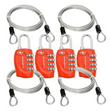 Candado De Equipaje Lumintrail Tsa Approved Luggage Locks 4 