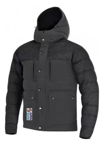 Jm Campera Alpinestars Hombre Tyler Down Negra Protecciones