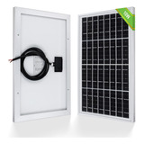 Eco-worthy Panel Solar De 12 V Cargador De Batería De Panel 