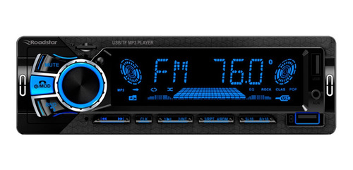 Som Automotivo Roadstar Fm Rs-2751br Es Com Usb E Bluetooth