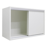 Armário Aéreo Multiuso 70cm 2 Portas De Correr 100% Mdf