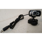 Webcam Clip Usb Vision Nocturna 3 Megapixeles Rotación 180°