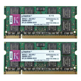 Memória Notebook Kingston 2un. 2gb Ddr2 533mhz Kvr533d2s4/2g