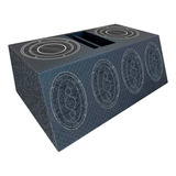 Caixa Som Trio Goiano Vazia Para 2 Subwoofer E 4 Falante 6x9