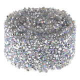 1 Jarda De 30 Mm Com Strass Aplique De Cristal Com Renda