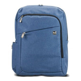 Mochila Klip Xtreme Indigo Urbana Porta Notebook Hasta 15.6' Azul - Reforzada