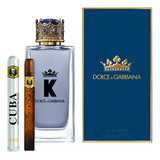 K Dolce & Gabbana King 100ml Caballero+perfume Cuba 35ml