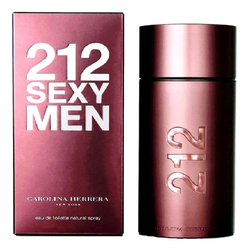 212 Sexy Men Carolina Herrera  100ml Edt Original 