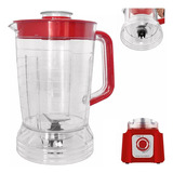 Copo De Liquidificador Arno Power Max 1000w Cristal Vermelho