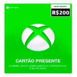 Microsoft Giftcard Xbox R$200 Xbox Giftcard R$200