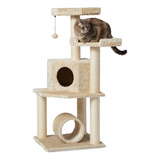  Torre Árbol Para Gatos, Con Túnel Y Poste Ra