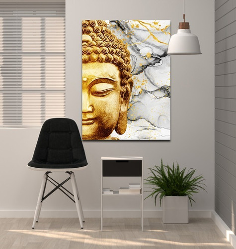 Quadro Decorativo Sala Quarto Buda 124x70 Frete Grátis