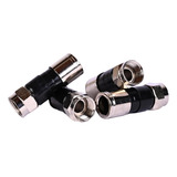 Conector Coaxial Rg6 Compressão Brasilsat Kit 1.000