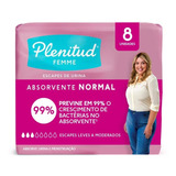 Absorvente Normal Plenitud Femme - 8 Unidades