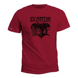 Camiseta 2xl - 3xl Led Zeppelin Poster Banda Rock Metal Zxb