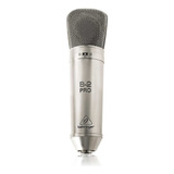 Microfone Behringer B-2 Pro Condensador Cardioide Cor Prateado