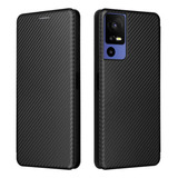 Funda P/ Tcl 40 Se  Flip Cover Carbono  Caseme 