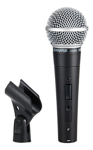 Microfono Shure Sm58s Vocal Dinamico Con Switch Msi