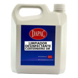 Limpiador Desinfectante Cuaternario 3m Garrafa Dapac