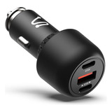 Cargador De Coche Usb C, 95w (65w+30w) Pd3.0 Pps Doble ...