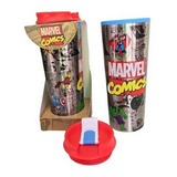 Termo Mug Metalico De Marvel Disney Original Keep