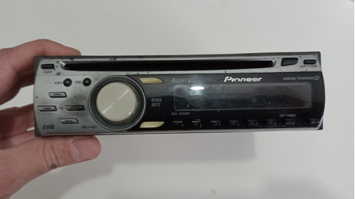 Rádio Cd Player Pioneer Deh 3850 Mp Funcionando Ver Vídeo
