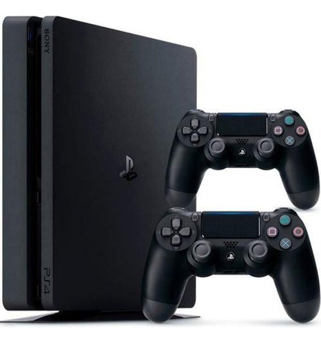 Sony Playstation 4 Slim 1tb + 2 Controle (recondicionado)