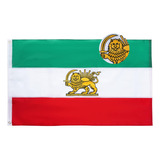 Flagpark Bandera De Irán Banderas Persas Antiguas 3x5 León B