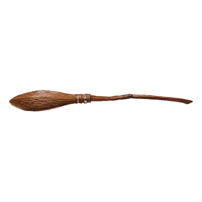 Escoba De Harry Potter, Accesorio Para Disfraz Marrón Oscuro