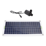 Kit De Bomba De Agua Solar De 30 W Para Estanque Con Fuente