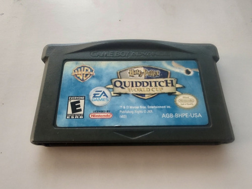 Harry Potter Quidditch World Cup Gameboy Advance Gba Nds 