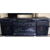 Hitachi Radiograbadora Vintage Mod. Trk-w530w Impecable.