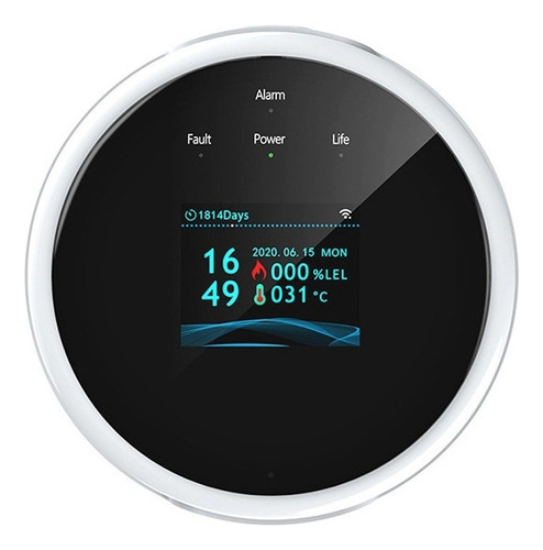 Sensor De Gas Natural For El Hogar Inteligente Tuya Wifi 24