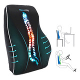 Cojín Lumbar Ergonómico Ortopédico Con Espuma Viscoelástica