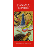 Book : Panama Reptiles Field Guide (laminated Foldout Pocke