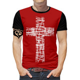 Camiseta Jesus Plus Size Gospel Criativa Masculina Roupa Cvm