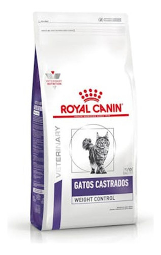 Alimento Royal Canin Veterinary Care Nutrition Feline Gatos Castrados Weight Control Adulto Sabor Mix En Bolsa De 3kg