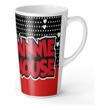 Taza Tazon Mug Miney Mouse 2 - 17 Onzas Conica