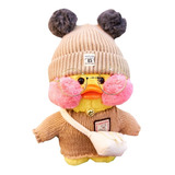 Patito De Peluche Lalafanfan Suave Con Accesorios Para Niños