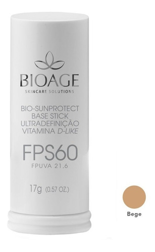 Base Stick Ultradefinição Antienvelhecimento Fps60 Bioage
