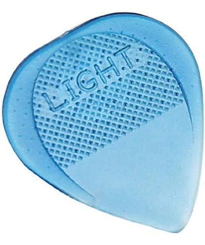 Fred Kelly Picks P4-l-12 Poly Flat Light Guitar Pick Blue La