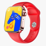 Fralugio Reloj Inteligente Smartwatch I14 Pro Full Touch Hd Color De La Caja Rojo
