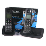 Teléfono Alcatel Versatis E150 Dúo Inalámbrico Color Negro