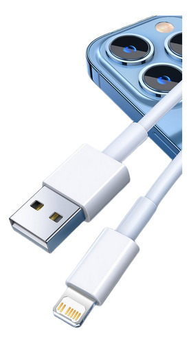 Cable Carga Rápida Usb Para iPhone 14  13 12 Pro M  2 Metros