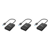 Lector De Tarjetas De Memoria 3x C Usb 3.0 Sd Xqd Para M/g S