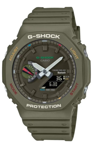 Reloj Casio G-shock Original  Solar Verde Ga-b2100fc-3a