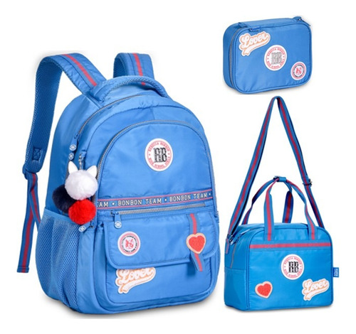 Kit Mochila College Rebecca Bonbon