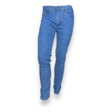 Jean Hombre Semi Chupin Red Thread Elastizado